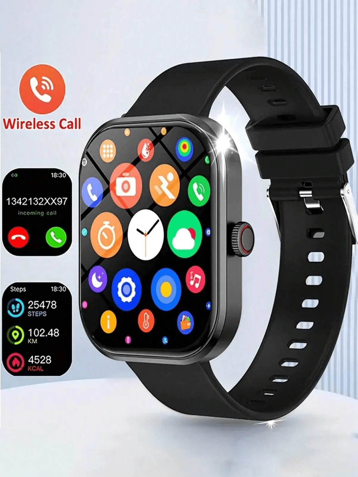 스마트 워치, 무선 통화/다이얼링, 멀티 스포츠 모드, - Smartwatch Watches Digital 리뷰 및 가격