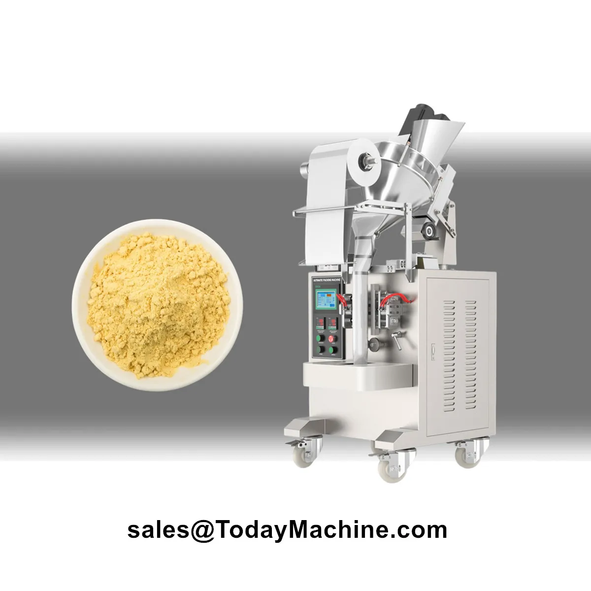 Automatic 100g 250g 1kg Food Filling Milk Seasoning Flour Chili Cocoa Powder Packaging Machine