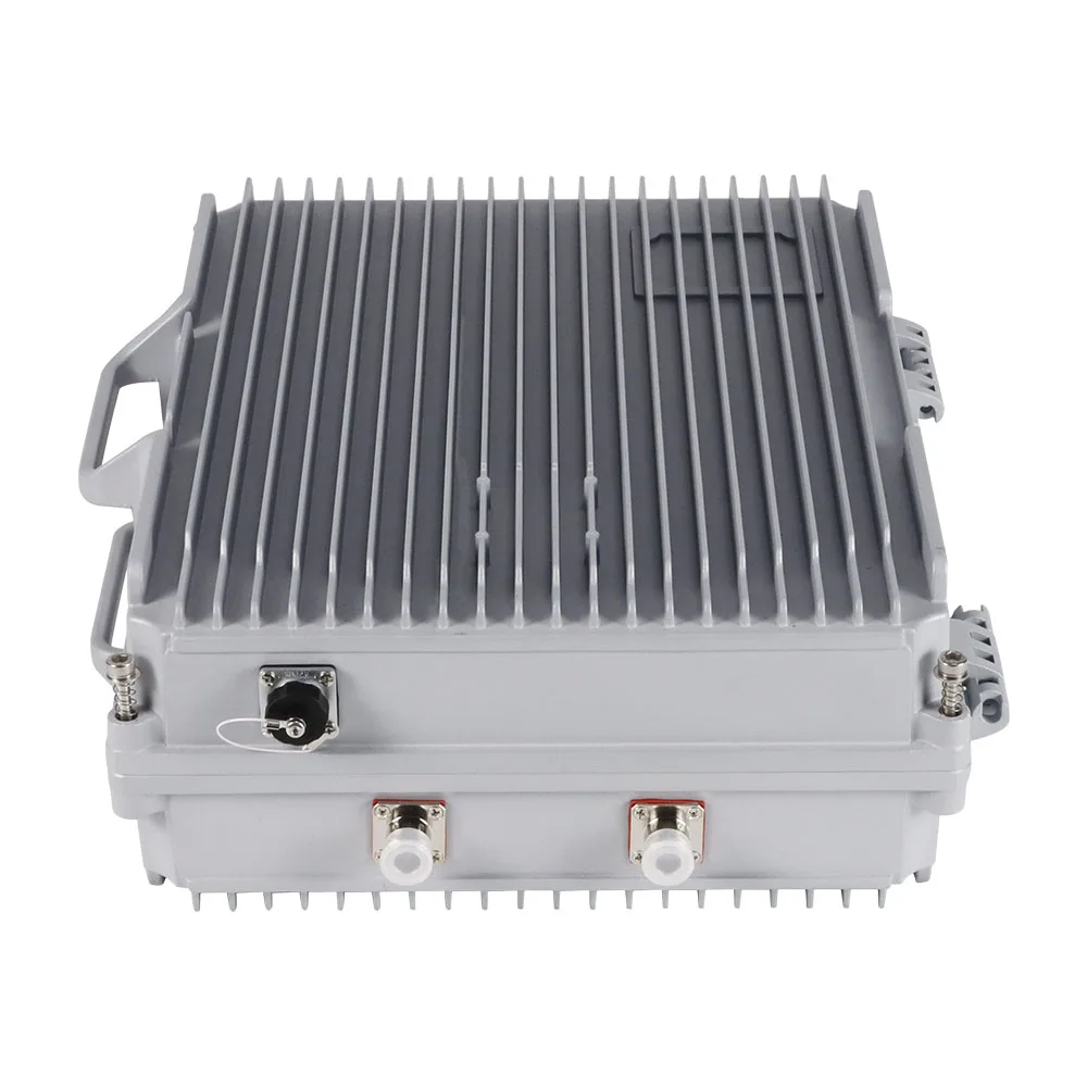 Waterproof Outdoor Digital Wireless Band Selective Repeater Digital Signal Amplifier 27dBm 5000sqm Coverage Signal Booster