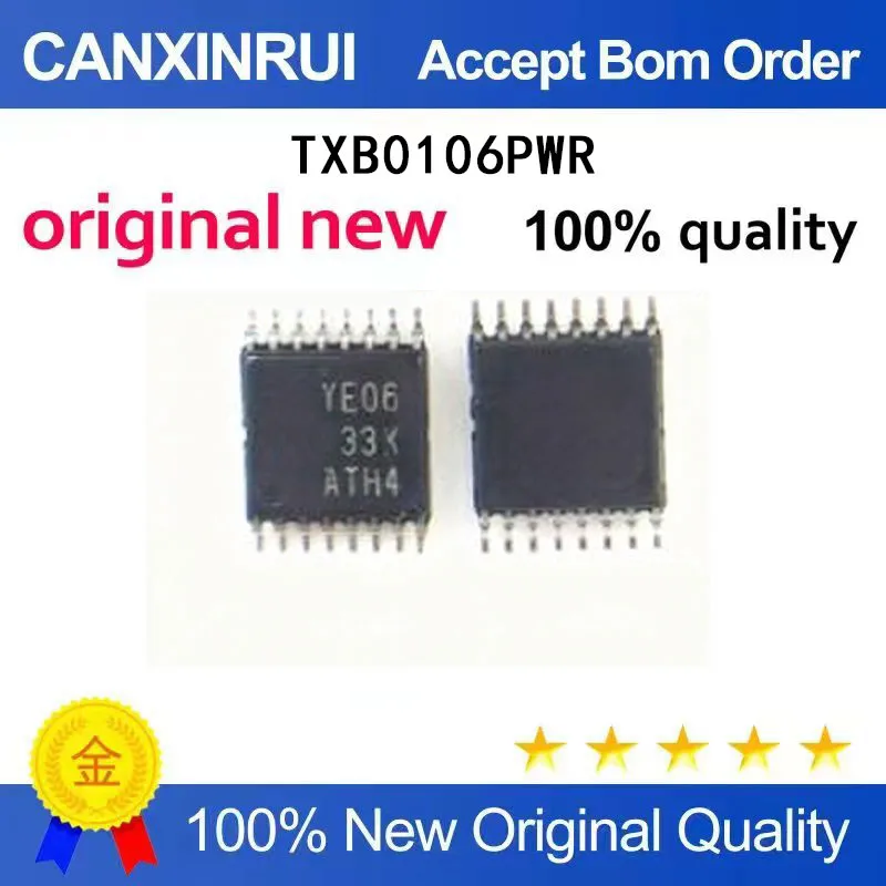 

(5 Pieces) TXB0106PWR TXB0106P silk screen YE06 OZ26786L 26786L 26782L new stock