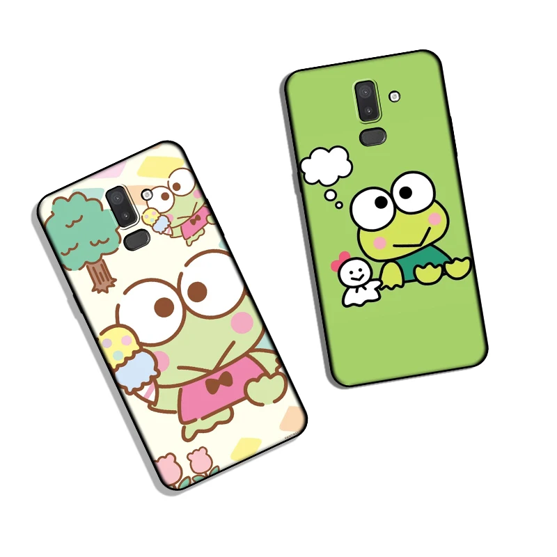 Samsung Note 8 9 10 20 Lite Plus Ultra Kero Kero Keroppi Creative Design Soft Case Phone Case