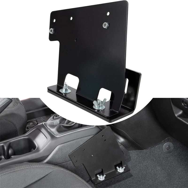 

Car Passenger Side Quick Disconnect Universal CB Radio Mount Mobile Radio Mount for Jeep Wrangler JL & Gladiator JT 2018-2023