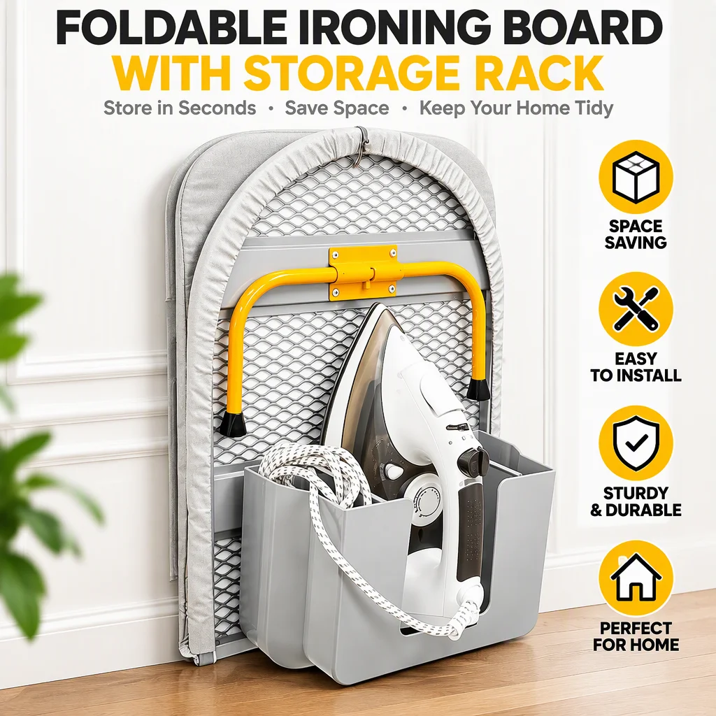 2SET Compact Folding Desktop Mount Fold-Down Tabletop Mini Ironing Board for Small Spaces to Iron Clothes