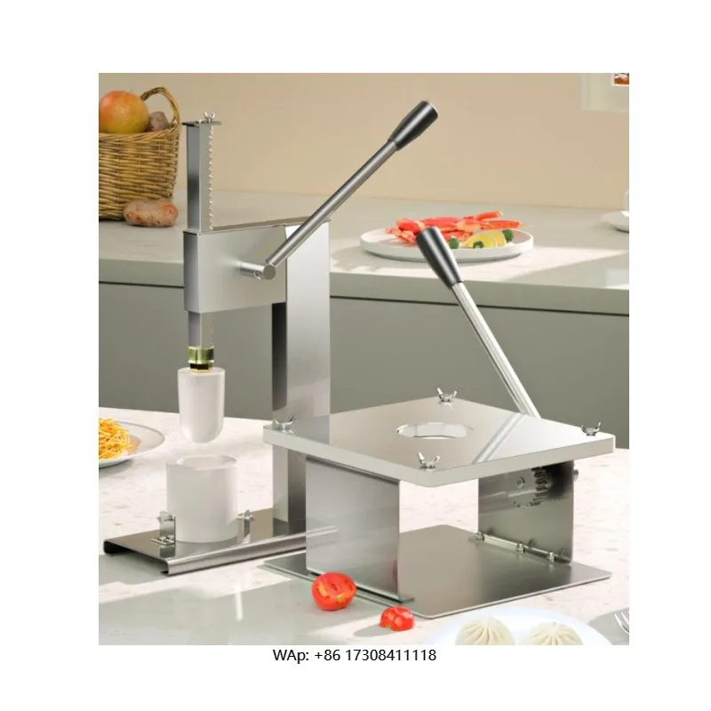 

Functional and practical manual hamburger bread maker