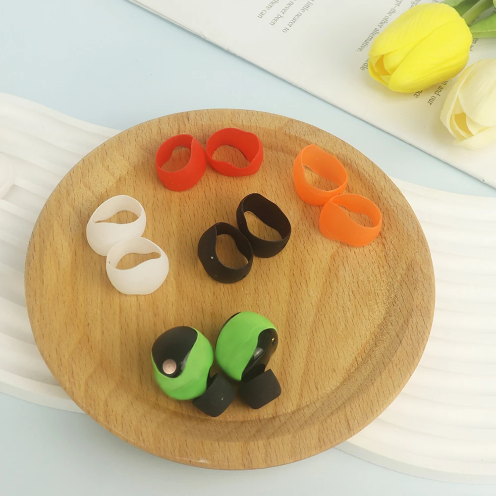 5 Pairs Silicone Ear Tips Cover Accessories Anti-Slip Ear Caps Replacement Protective Ear Cover for Sony WF-1000XM5 Headphones