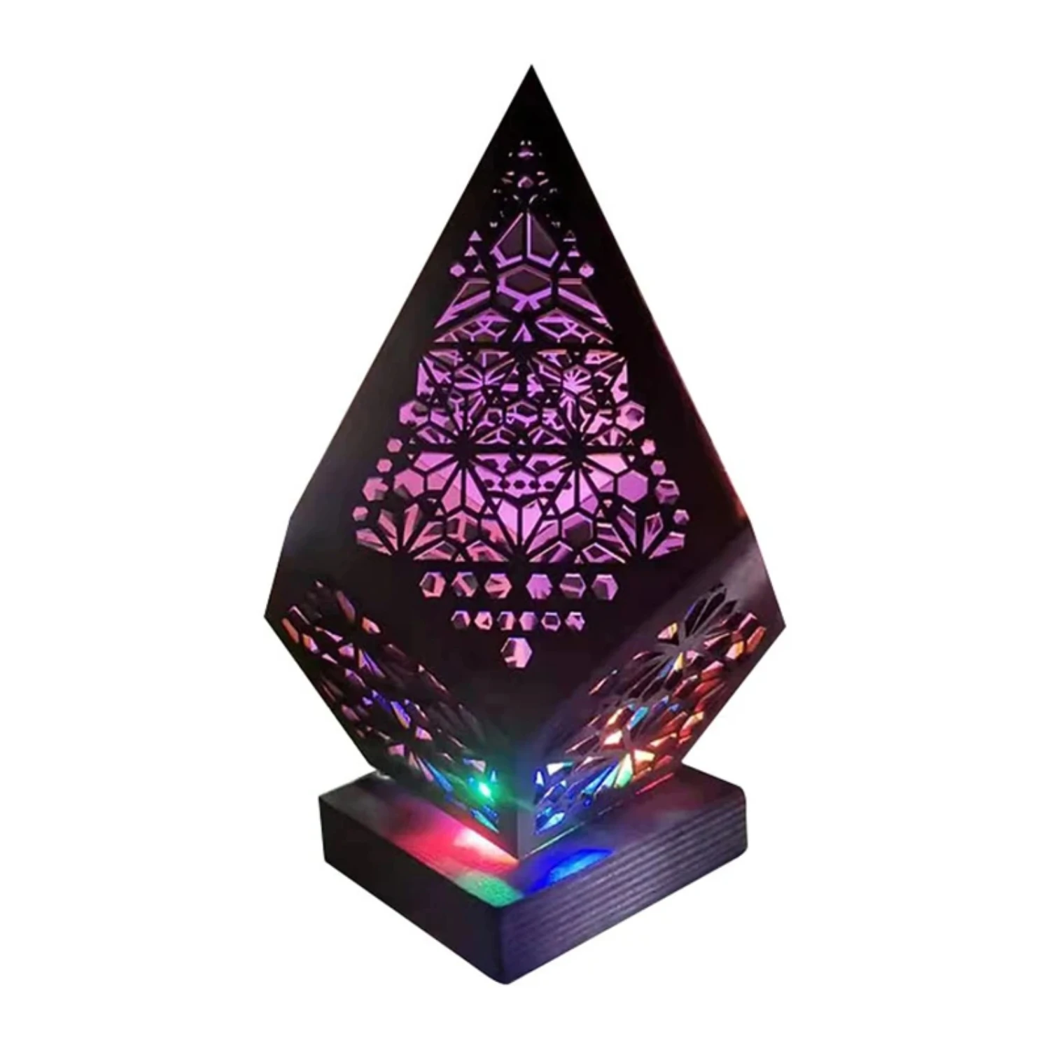 Lámpara geométrica de luz bohemia, decoración de estilo de hadas, regalo para mujer, herramientas de lámpara para fiesta, boda, Bar, Dropshipping, ideas de regalos para parejas