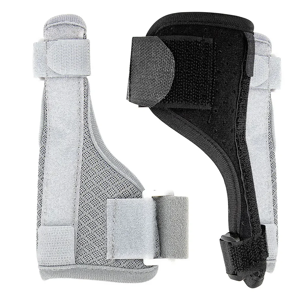 Férula médica ajustable para el pulgar, muñequera para tendinitis, artritis, alivio del dolor, soporte fijo, almohadillas correctoras, 1 unidad