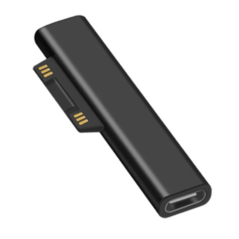 

1pcs USB C PD Fast Charging Plug Converter for Microsoft Surface Pro 3 4 5 6 Go USB Type C Female Adapter Connector Surface Book