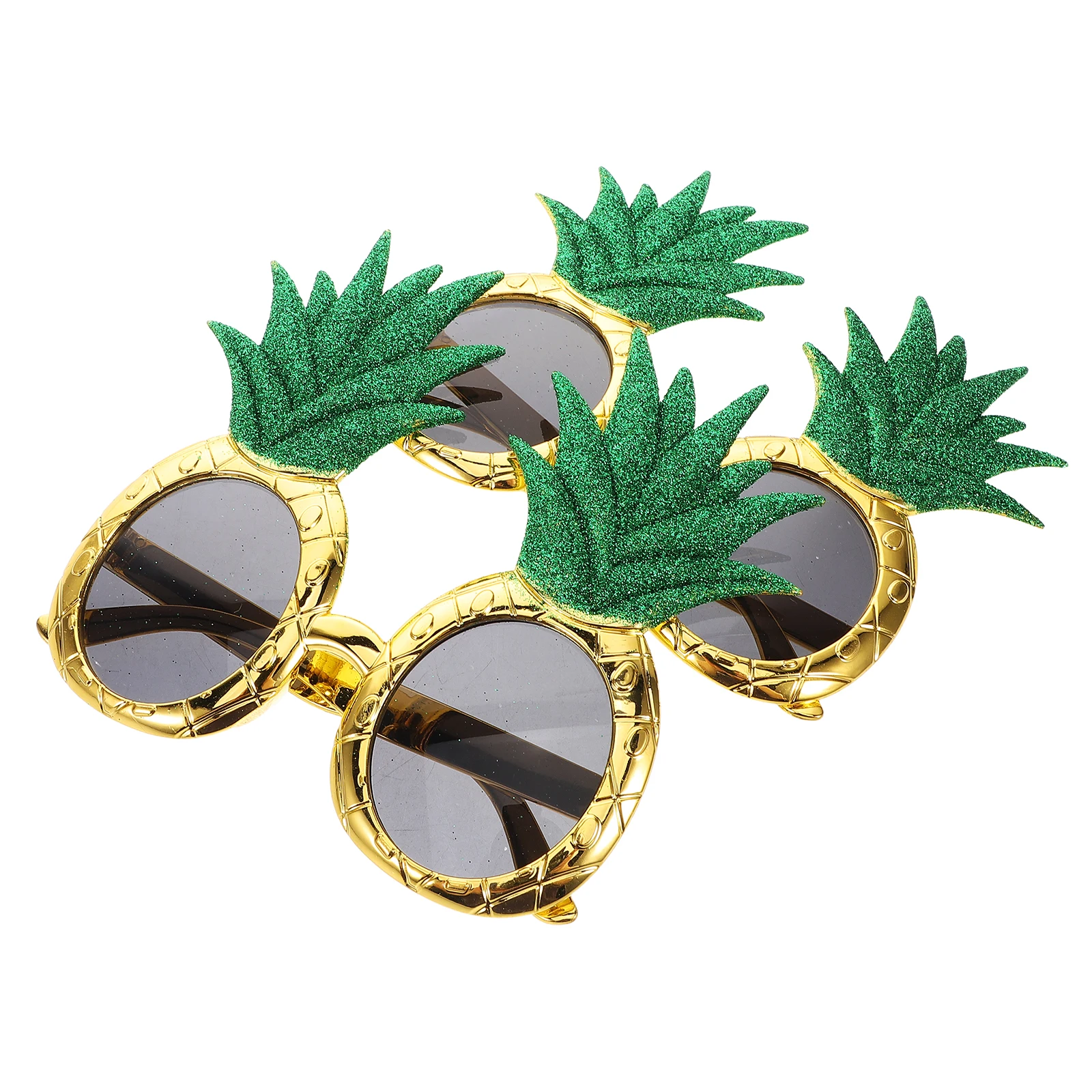 

2pcs Pineapple Sunglasses Beach Party Eyewear Funny Photo Booth Props Novelty Glasses Birthday Luau Carnival Accessories Summer
