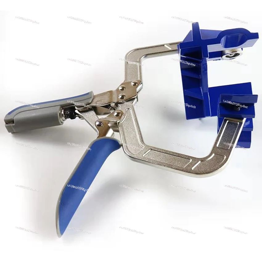 90 Degree Corner Clamp Woodworking Right Angle Clamp Fixing Clip for Pocket Hole Joinery Carpenter Photo Framing Cabinet