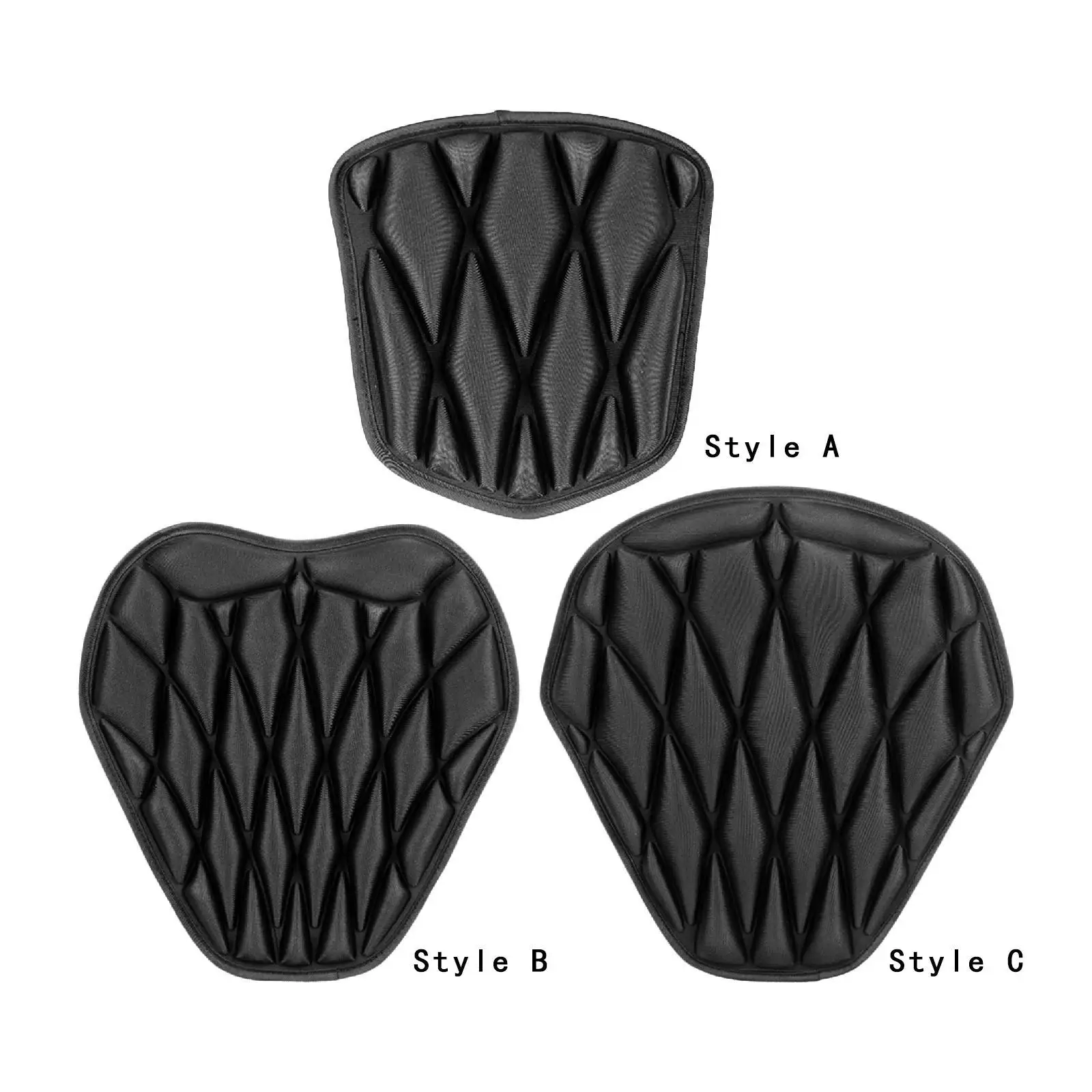 

Motorcycle Seat Cushion, Breathable, Ventilated, Replacement Shock Absorption,