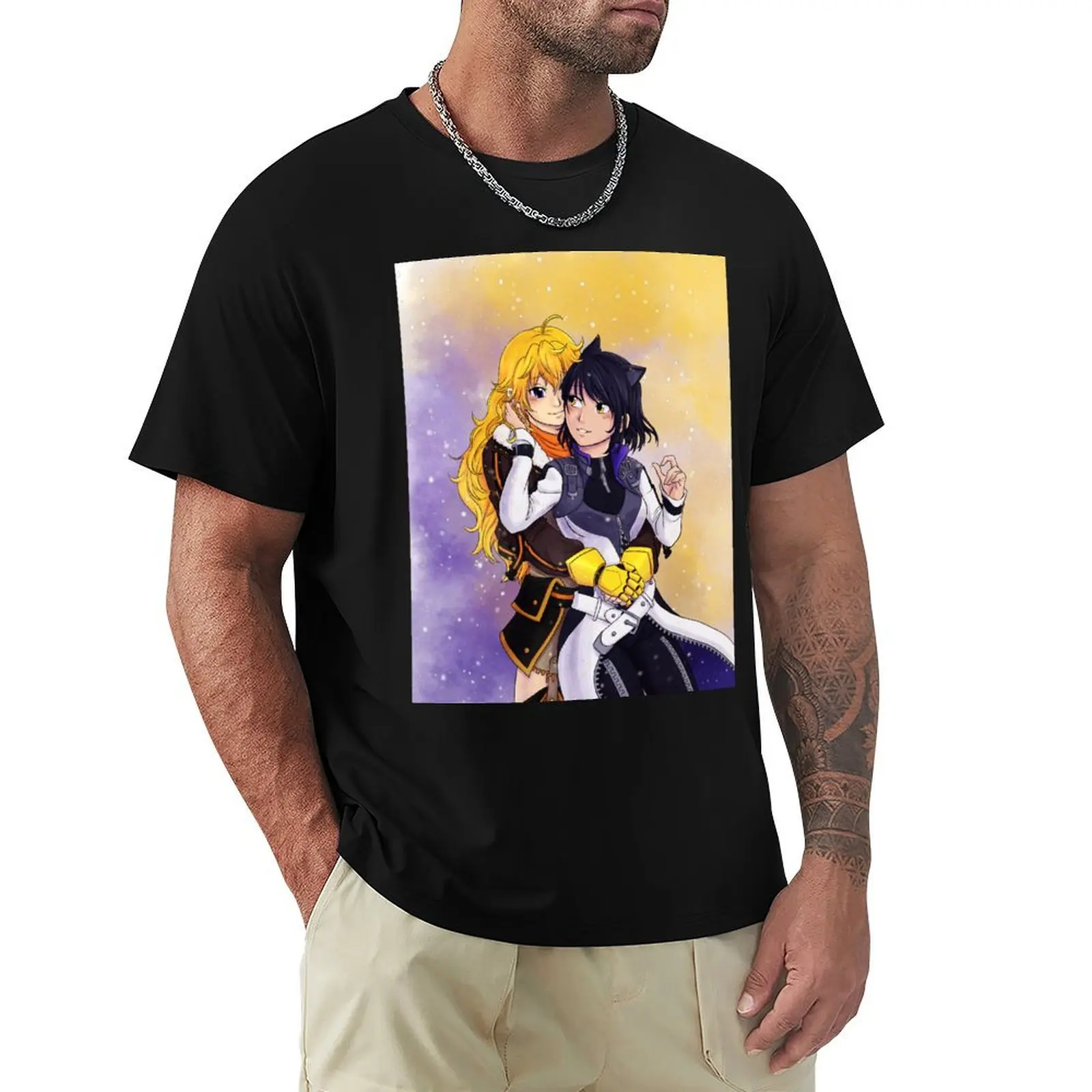 Bumbleby T-Shirt Blouse plus size tops black t shirts for men