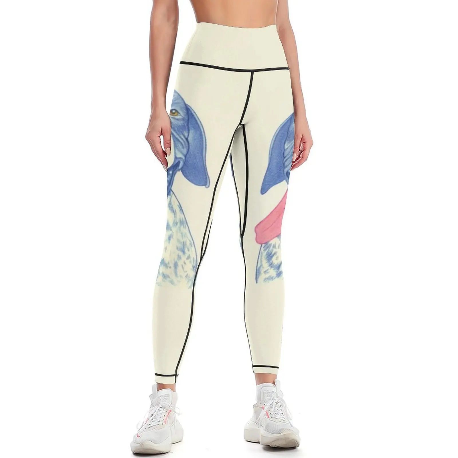 

Jola #01 - German Short-Haired Pointer Leggings Women's gym Women's pants Sports female push up fitness Womens Leggings