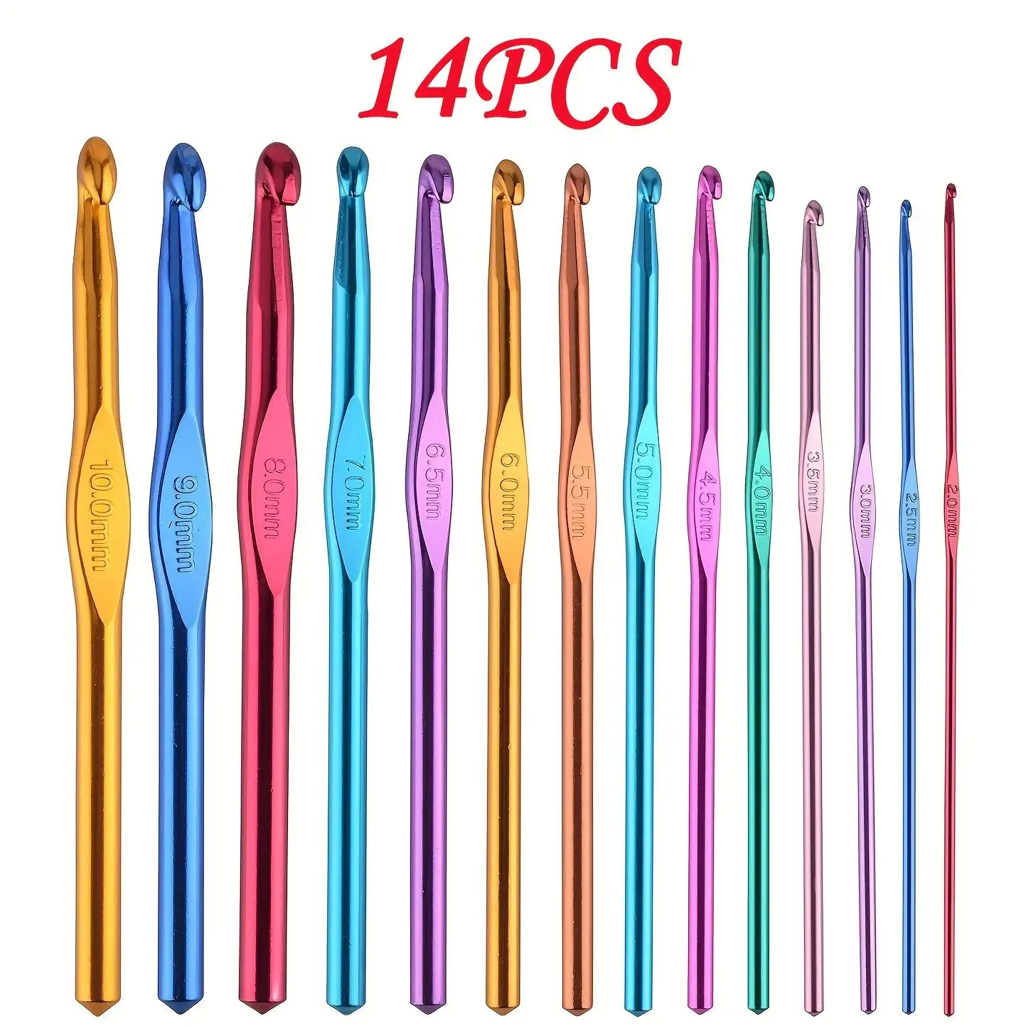 Aluminum Crochet Hook Set 1