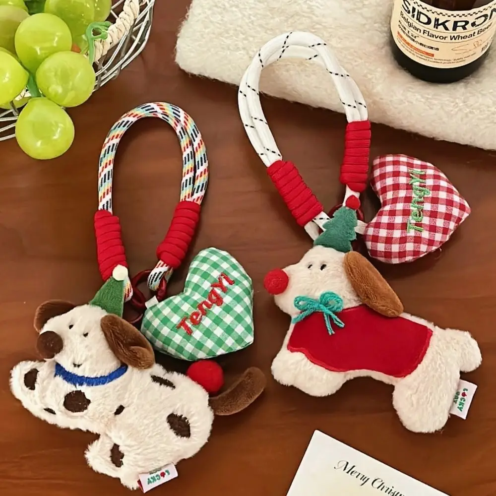 

High Quality Puppy Pendant Puppy Multifunctional Bag Pendant Keychain Christmas