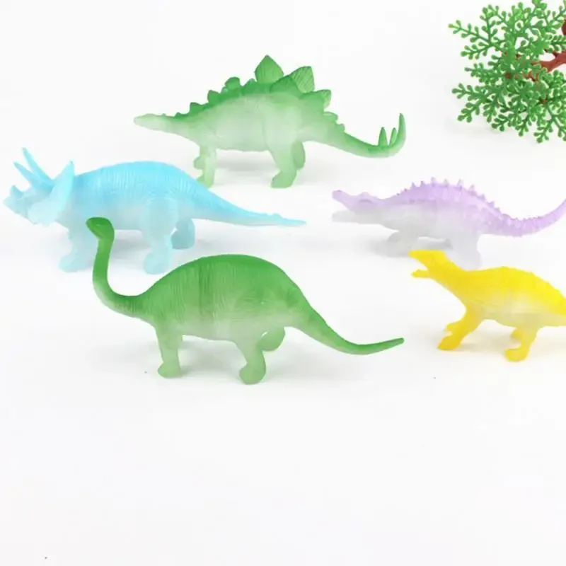 1pcs Random Night Light Noctilucent Dinosaur Figure Gift Toy for Children Kids Toys & Hobbies