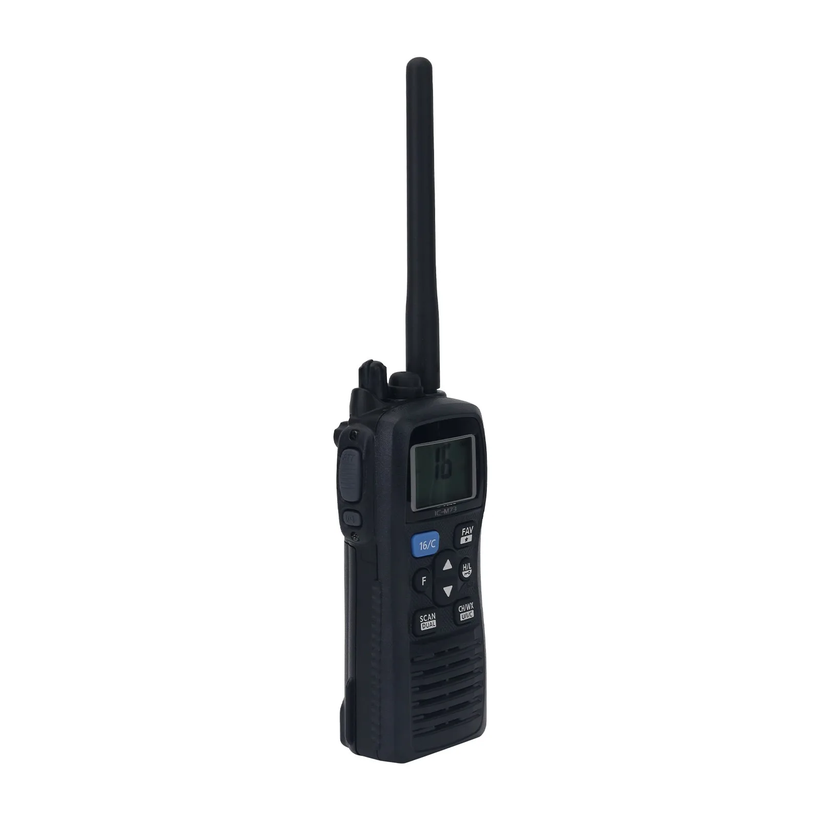 Walkie Talkie IC-M73 Plus resistente al agua, walkie-talkie marino portátil de 6W y 3-5KM con cancelación de ruido para ICOM