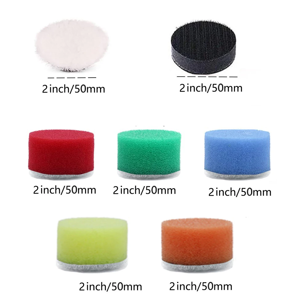 VIBRATITE 191 Uds. Juego de papel de lija de 2 pulgadas que incluye 180 discos de papel de lija para almohadillas de pulido uso en placa de respaldo