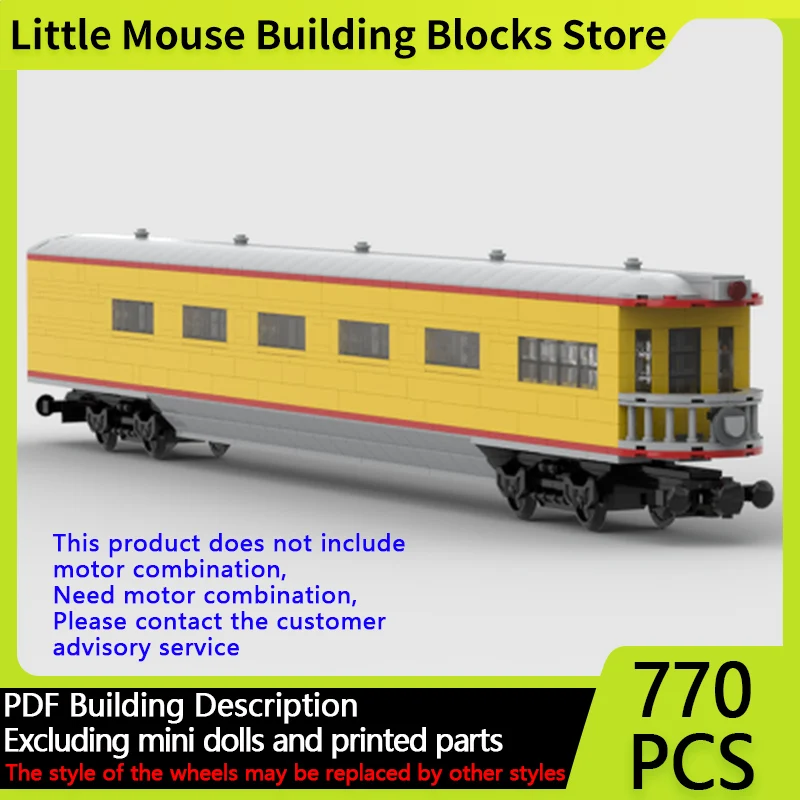 

Модель городской автомобиль MOC, строительные кирпичи, грузовой поезд, задняя каретка, модульная технология, подарки, праздник, сборка, детские игрушки, костюм