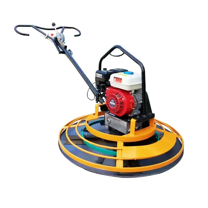 Concrete Power Trowel to Floating the Floor concrete finishing Power Trowel Road machine