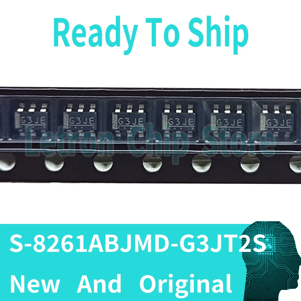 20PCS S-8261ABJMD-G3JT2S SOT-23-6 G3J SOT23-6 SMD new and original IC Chipset