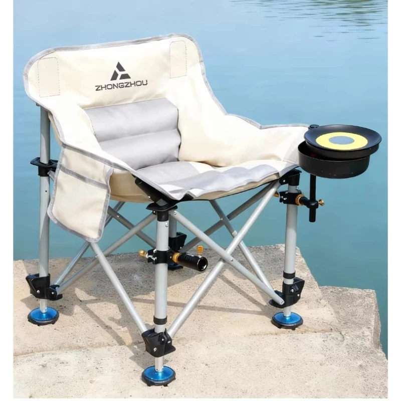 New Model Beach Chairs Dedicated Thickened Beach Chairs Portable Folding Advanced Outdoor Furniture Sedie Da Spiaggia ZYSTY