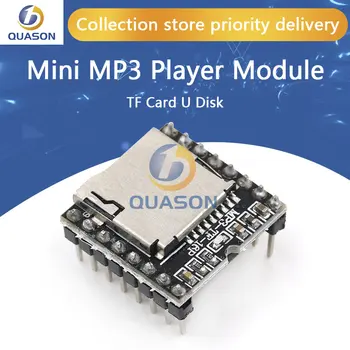 ミニMP3プレーヤーモジュールtfカードuディスクミニMP3プレーヤーオーディオ音声モジュールボードarduinoのdf再生卸売