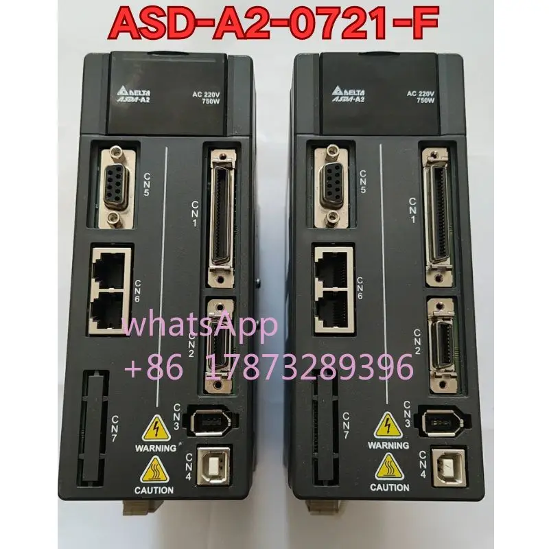 Second-hand ASD-A2-0721-F servo drive in good working condition