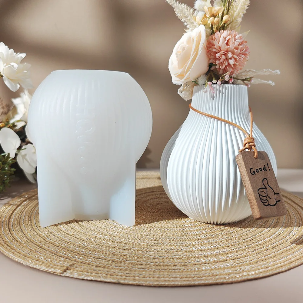 

Ваза Венера, силиконовая форма, спиральная ваза, декоративная композиция из сушеных цветов, гипсовая бетонная форма