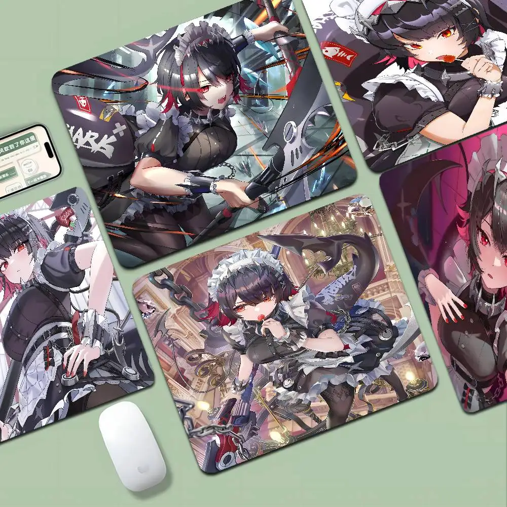 Juego de Anime Ellen Joe 20x25cm versión de velocidad juego teclado de ordenador tapete de mesa de oficina tapete de escritorio