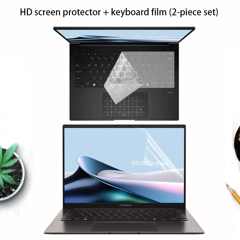 For ASUS zenbook14 UM3406 Notebook Screen Protector 14inch UX3405 Computer Keyboard Film Anti-Reflective Privacy Protective Film