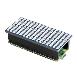 5V 16 X10 Full-color RGB LED Raspberry Pi Pico Matrix Panel Module Breakout HAT for Raspberry Pi Pico RP2040 Board Accessories