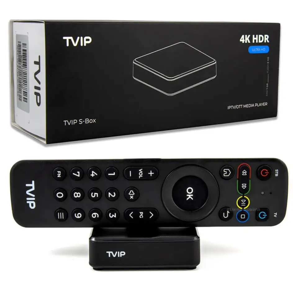 [Genuine] Newest TVIP710 Smart Box Android 11.0 TV BOX 4K HD 1G 8G Amlogic S905W2 TVIP 710 Media Player VS TVIP530 Set Top Box