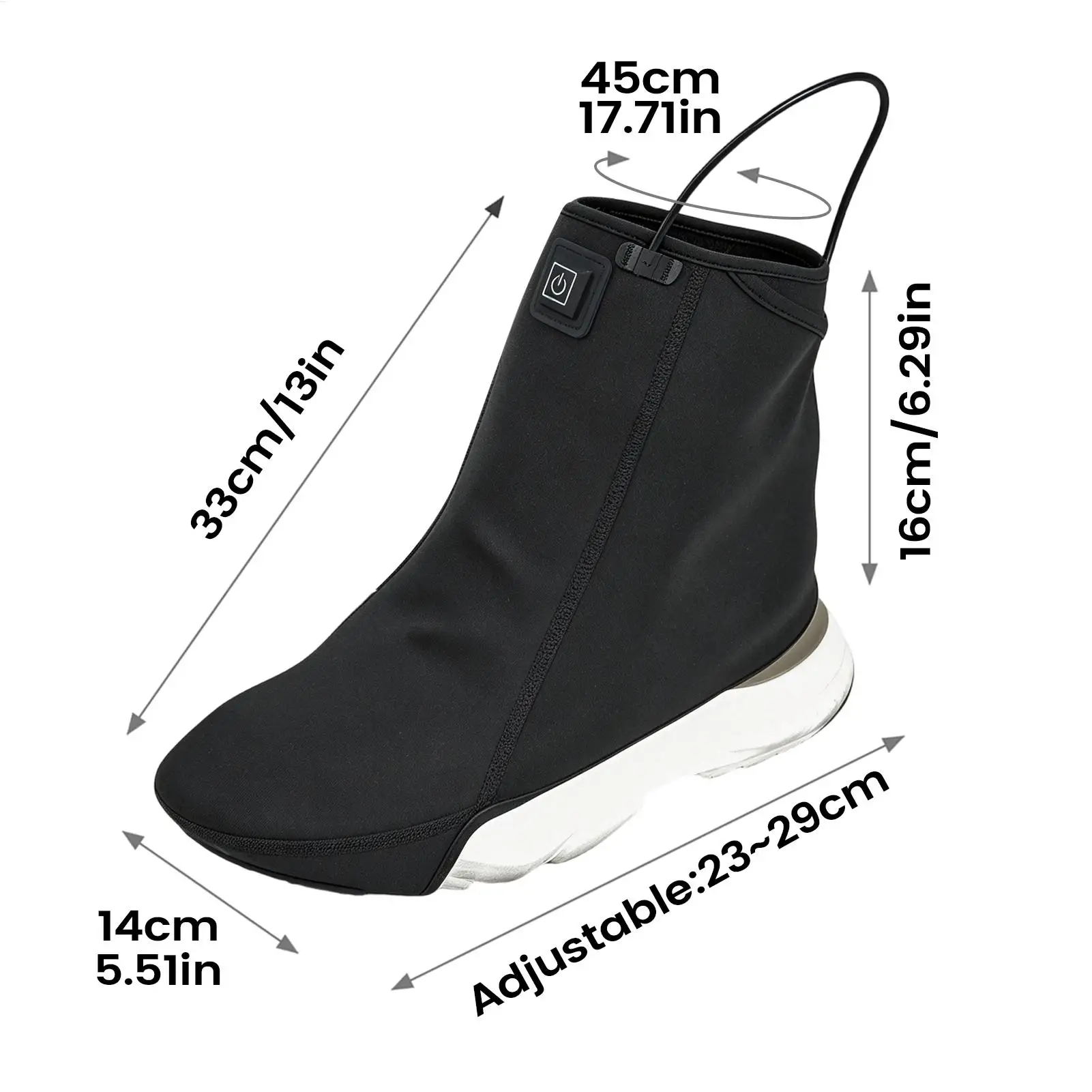 mountain-bike-shoe-covers-3-levels-heated-windproof-winter-ankle-protector-cycling-overshoes-for-women-men-cold-weather-outdoor