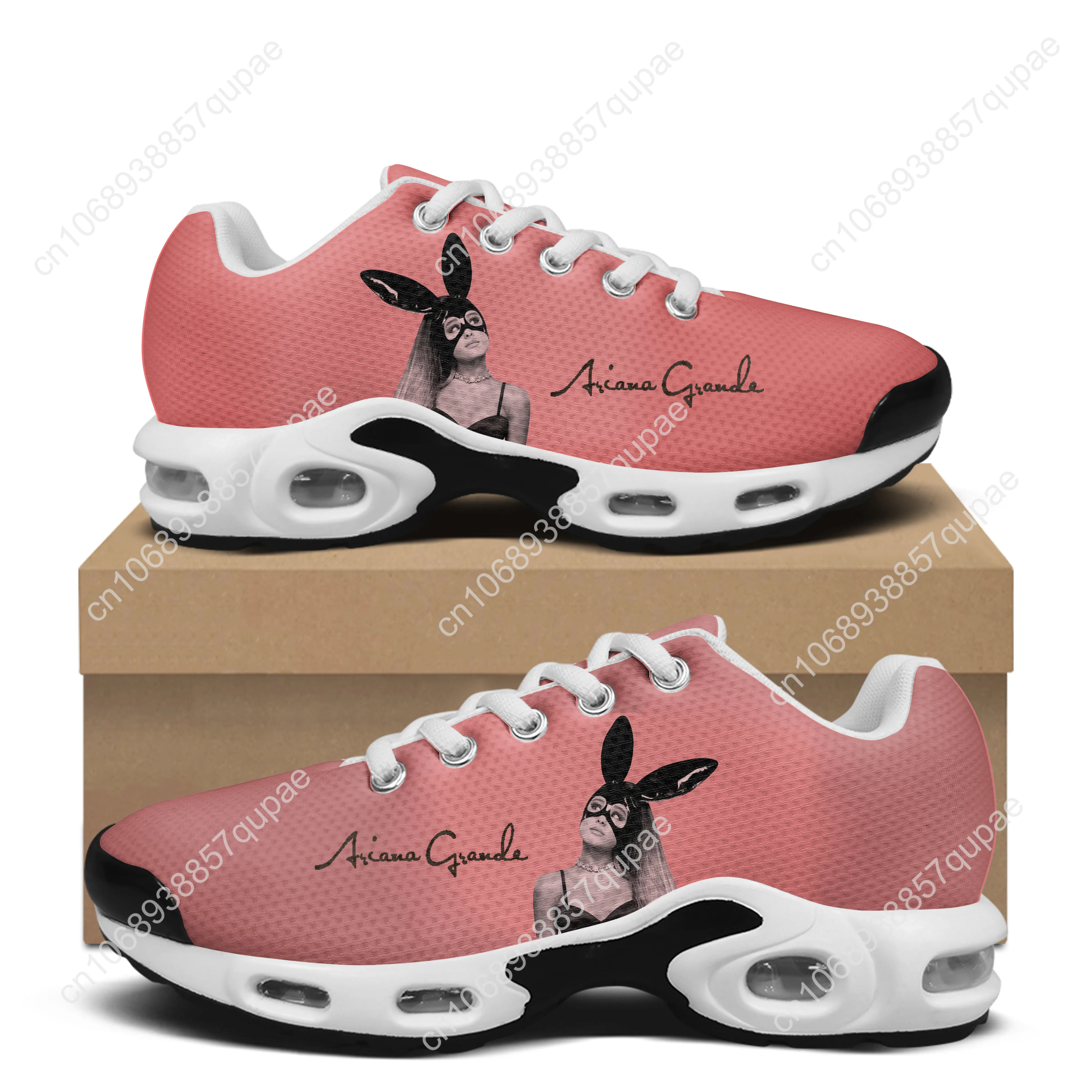 Ariana Grande Air Cushion Sneakers Singer Mens Womens Teenager Lightweight Sports High Quality Custom Leisure Mesh Sneaker