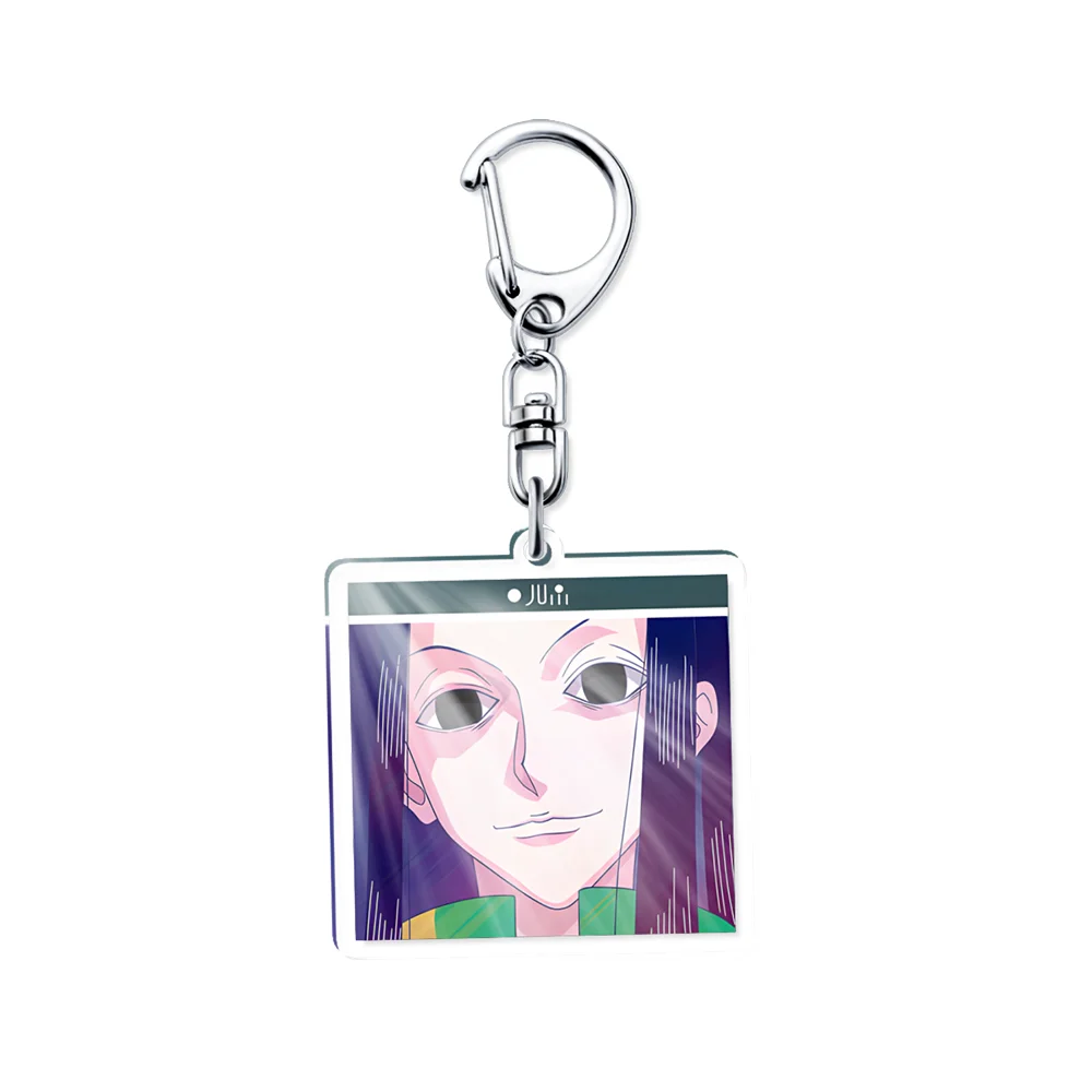Anime peripheral acrylic pendant full-time hunter campus creative jewelry keychain pendant