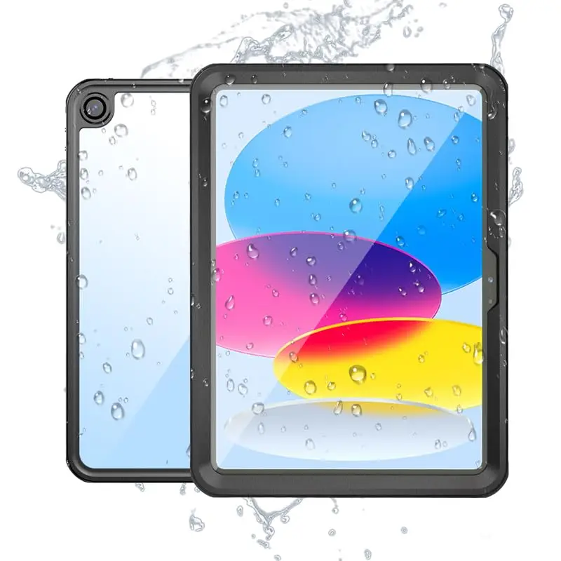 

Водонепроницаемый чехол для iPad (A16) 11-го/10-го поколения, 11 дюймов/10,9 дюйма, 2025/2022, для дайвинга, с встроенной защитой экрана