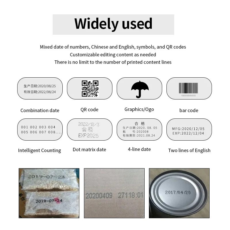 Desktop static coding machine fully automatic intelligent coding machine handheld small labeling machine printing equipment