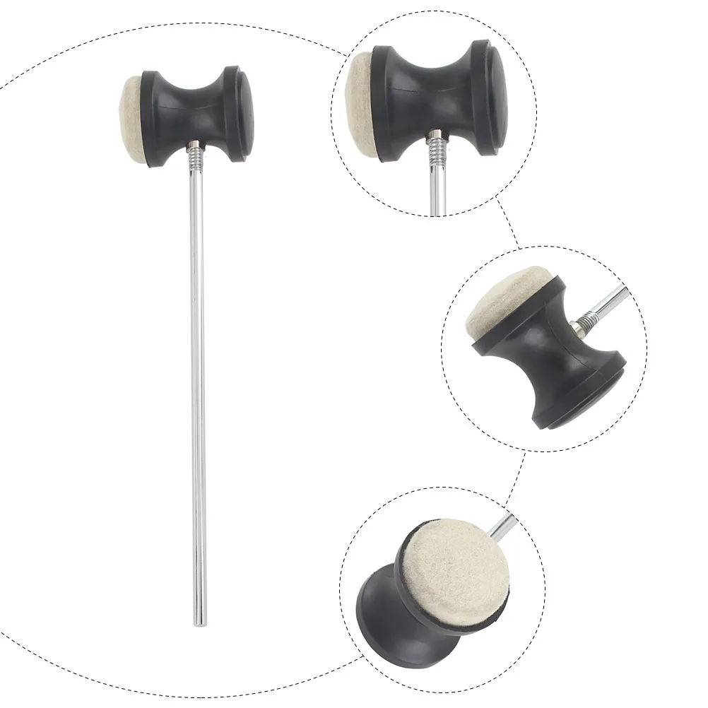 

Wooden Pedal Hammer Beater Replacement Parts Kick Drum Foot Mallets Percussion Accessories High Quality Practical Durability