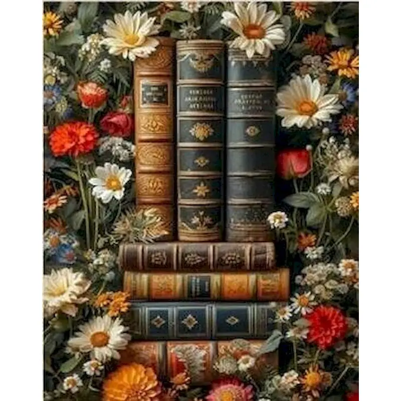 

GATYZTORY Diy Painting By Numbers Book Coloring By Numbers Gifts For Adults Handpainted Warm Pictures Home Decors