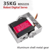 1Pcs Dsservo Dual-axis Robot Servo 35kg RDS3235 Metal Digital Servo High Torque Robotic Arm, Suitable For Robot DIY