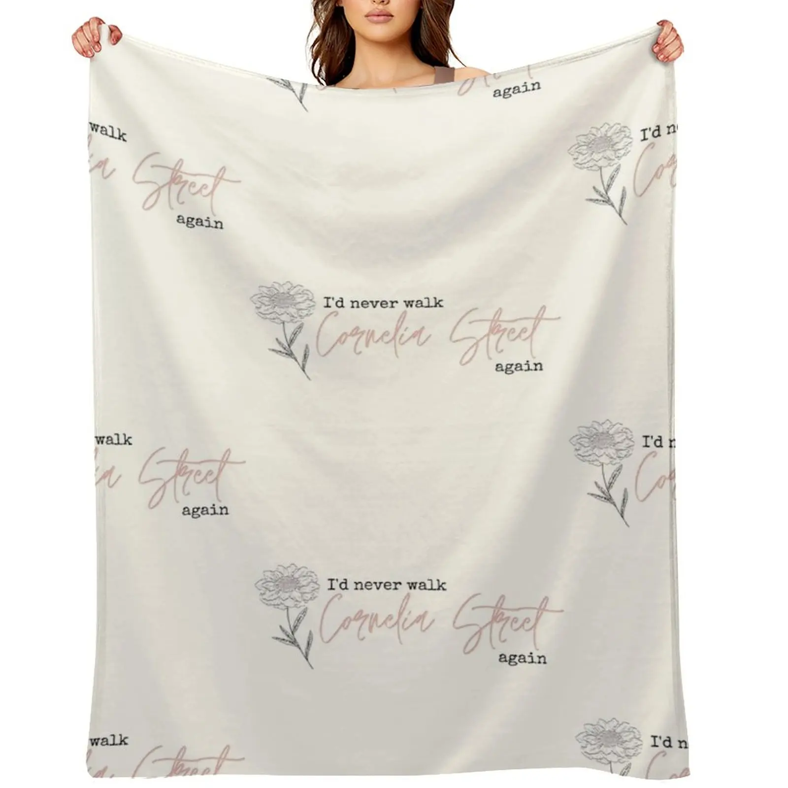 

Never Walk Cornelia Street Throw Blanket halloween Tourist Luxury Designer for babies Blankets