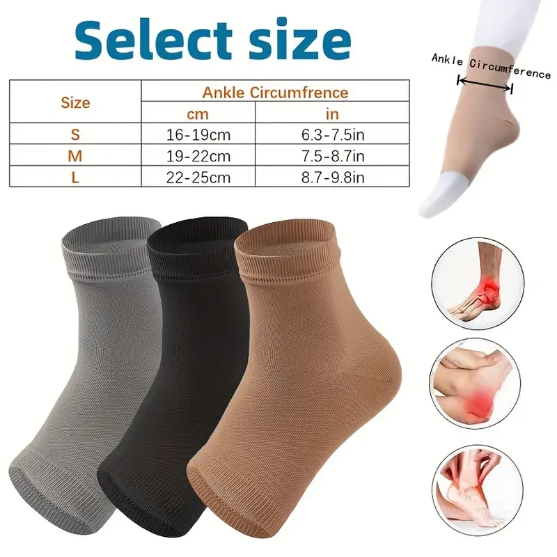 1 Pair Of Ultra-thin High Elastic Sports Ankle Protector, Basketball Dance Fitness Ankle Protector Anti-sprain Ankle Protector