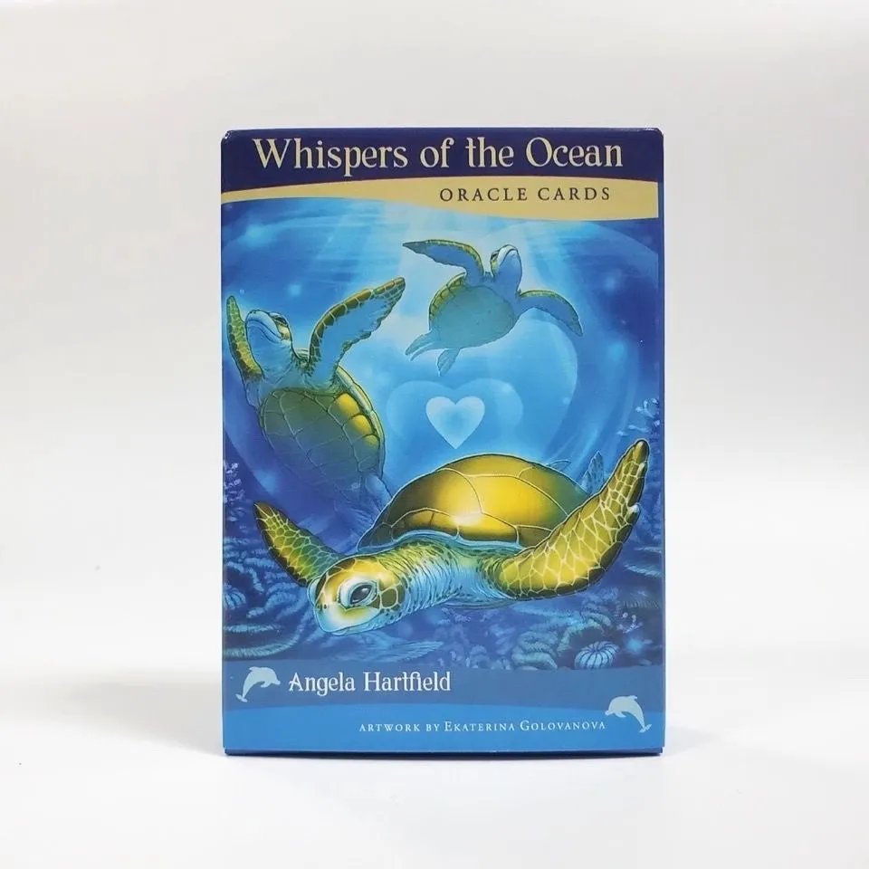 Whispers of The Ocean Oracle Cards High Quality Divination Board Game Party Games