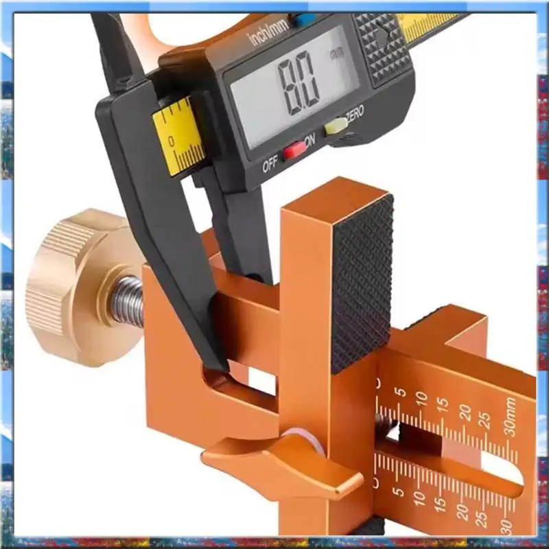 Top Deals Woodworking Cabinet Door Installation Jig,Cabinet Closet Door Quick Positioning Tool, Aluminum Adjustable Clamping