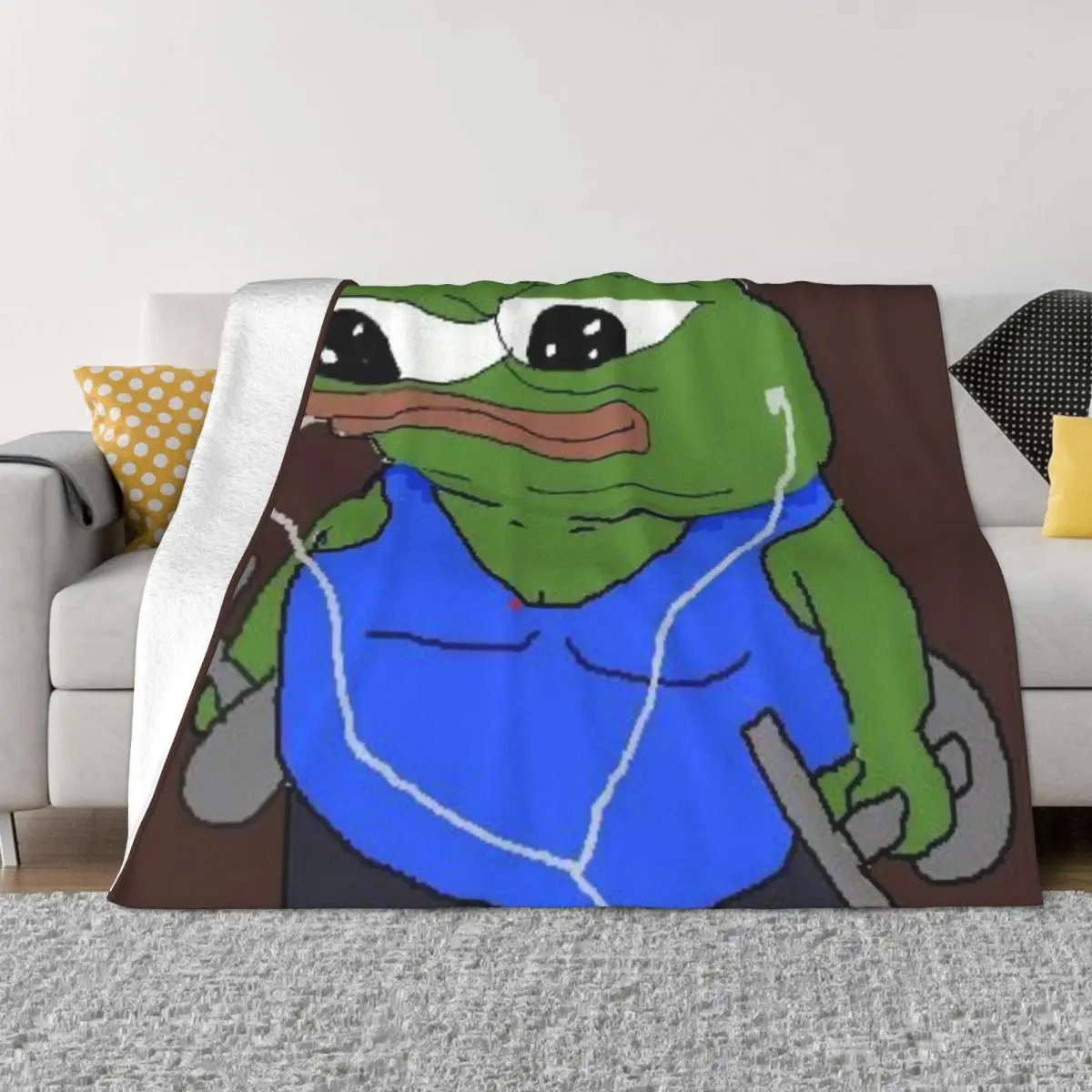 

Pepe The Frog аниме 001736 аниме колена одеяло с принтом одеяло для дивана-кровати персонализированные одеяла пледы