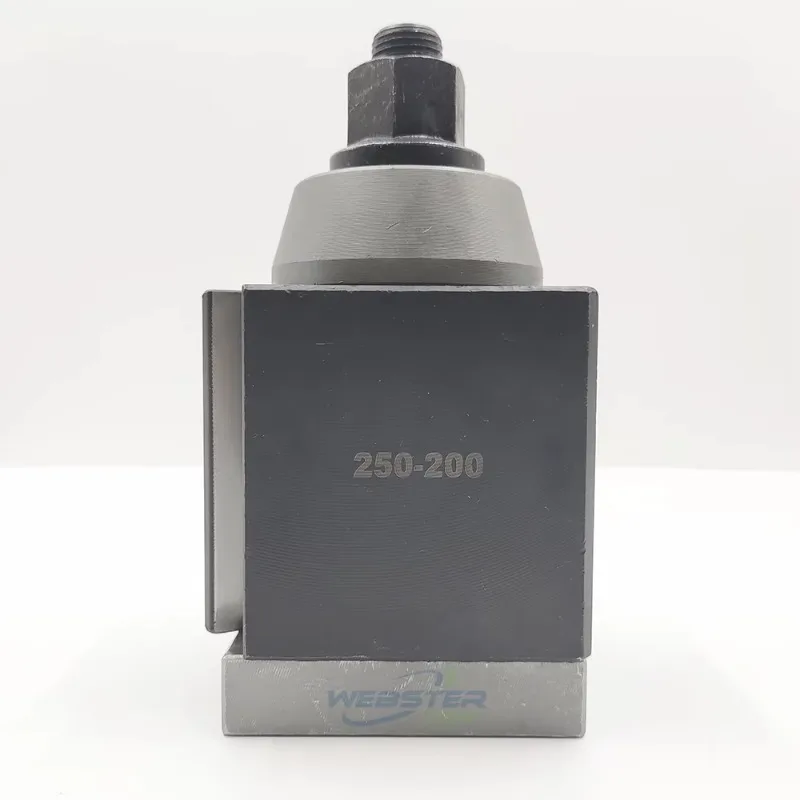 Piston Tipe 250-400 CA Turret 14-20 Inch Metal Quick Change Tool Post untuk Mesin Bubut