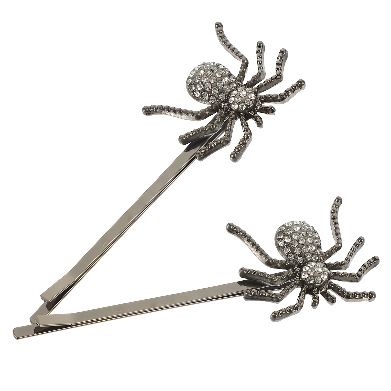

2pcs Spider For Women Bobby Pin Small Hairpins Teen Vintage Rhinestone Accessories Bangs Clips Bride Hairpin Thin Clip
