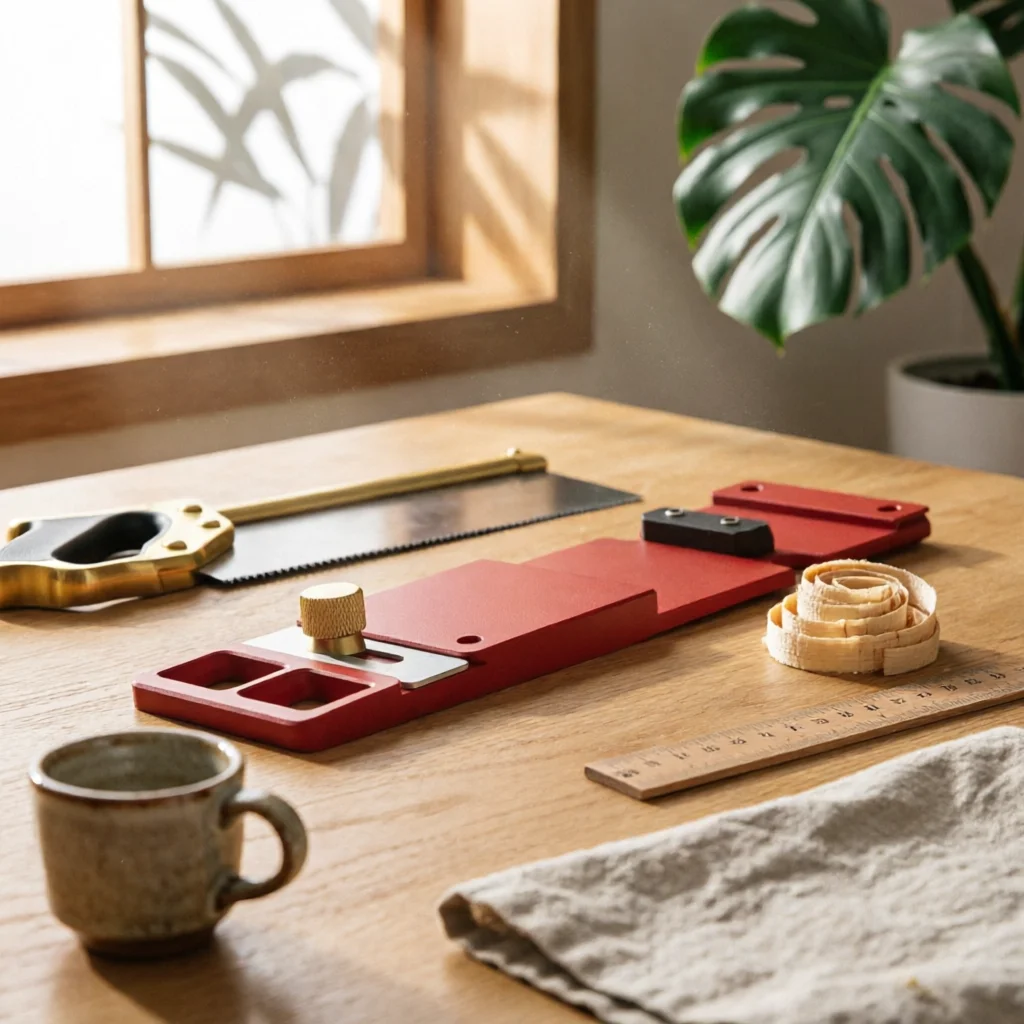 

Track Saw Square Adjustable Aluminum Alloy Positioning Plate Right Angle Saw Guide Mounting Holes Power Tool Accessory Metal