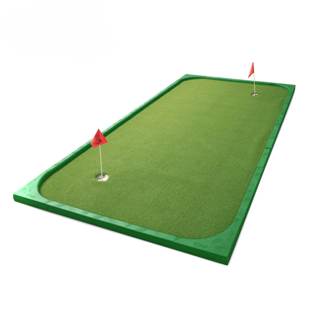 Creative Golf Splicing Greens Putting Mat|Golf Practice Turf Mat|Golf Training Aids Mat for Indoor